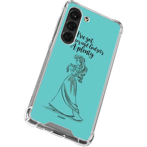 Disney Princess Ariel Gizmos and Gadgets Art Galaxy S23 Clear Case