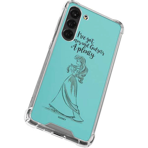 Disney Princess Ariel Gizmos and Gadgets Art Galaxy S23 Plus Clear Case