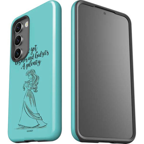 Disney Princess Ariel Gizmos and Gadgets Art Galaxy S23 Plus Pro Case