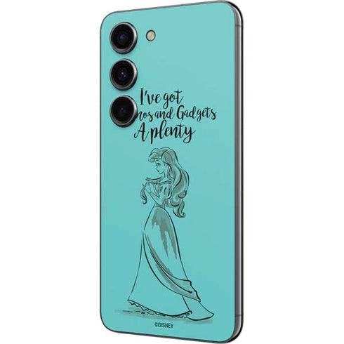 Disney Princess Ariel Gizmos and Gadgets Art Galaxy S23 Skin