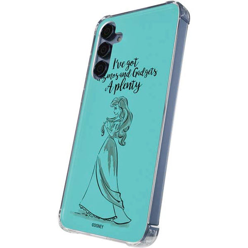 Disney Princess Ariel Gizmos and Gadgets Art Galaxy S24 Clear Case