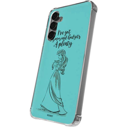 Disney Princess Ariel Gizmos and Gadgets Art Galaxy S24 Plus Clear Case