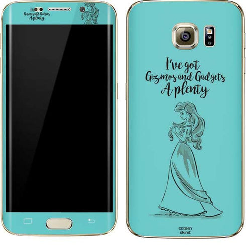 Disney Princess Ariel Gizmos and Gadgets Art Galaxy S7 Edge Skin