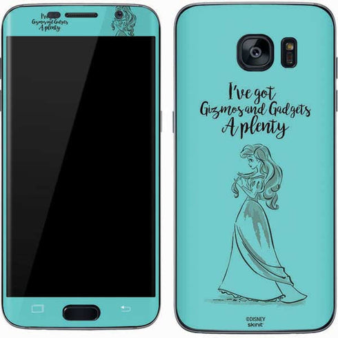 Disney Princess Ariel Gizmos and Gadgets Art Galaxy S7 Skin