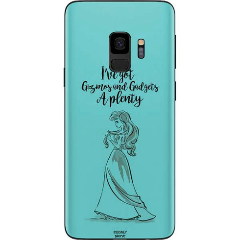 Disney Princess Ariel Gizmos and Gadgets Art Galaxy S9 Skin