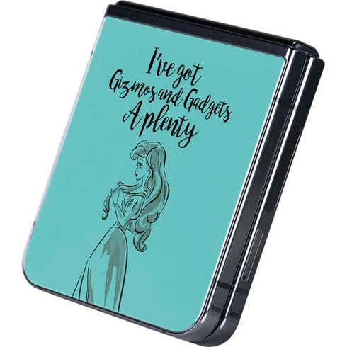Disney Princess Ariel Gizmos and Gadgets Art Galaxy Z Flip5 5G Skin
