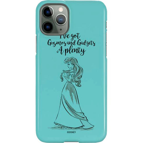 Disney Princess Ariel Gizmos and Gadgets Art iPhone 11 Pro Lite Case