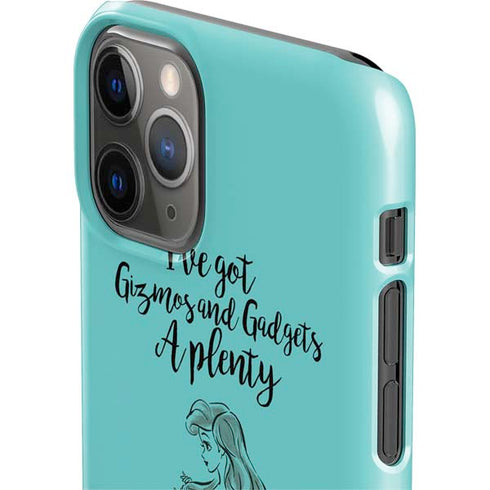 Disney Princess Ariel Gizmos and Gadgets Art iPhone 11 Pro Lite Case