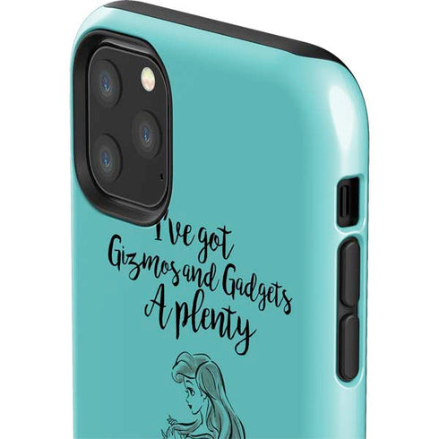 Disney Princess Ariel Gizmos and Gadgets Art iPhone 11 Pro Max Impact Case