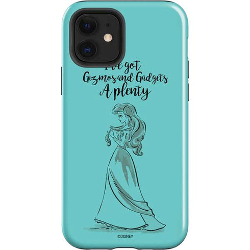 Disney Princess Ariel Gizmos and Gadgets Art iPhone 12 Impact Case