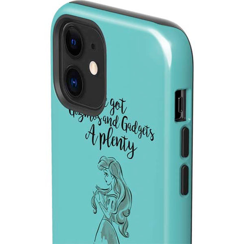 Disney Princess Ariel Gizmos and Gadgets Art iPhone 12 Mini Impact Case
