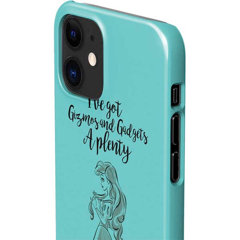Disney Princess Ariel Gizmos and Gadgets Art iPhone 12 Mini Lite Case