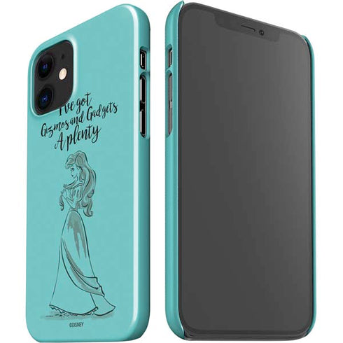 Disney Princess Ariel Gizmos and Gadgets Art iPhone 12 Mini Lite Case