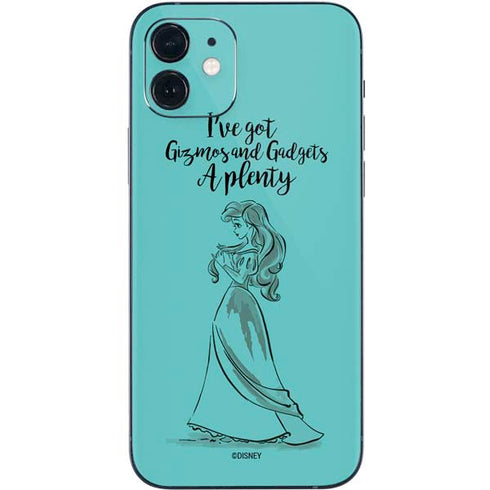 Disney Princess Ariel Gizmos and Gadgets Art iPhone 12 Mini Skin