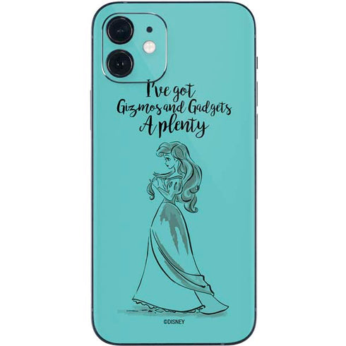 Disney Princess Ariel Gizmos and Gadgets Art iPhone 12 Skin