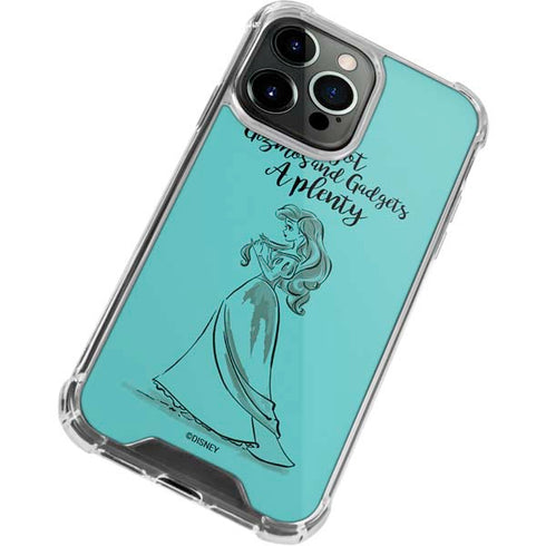 Disney Princess Ariel Gizmos and Gadgets Art iPhone 13 Pro Clear Case