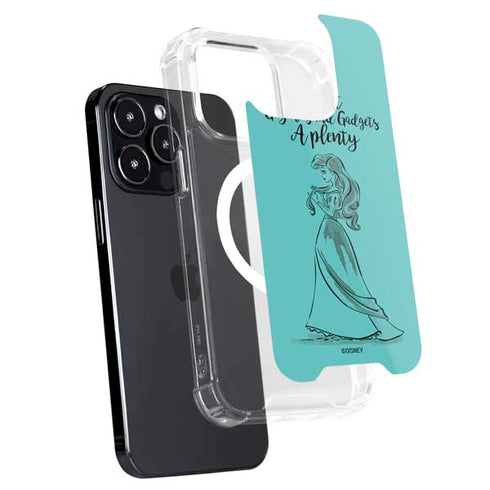 Disney Princess Ariel Gizmos and Gadgets Art iPhone 13 Pro MagSafe Case