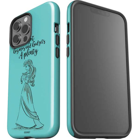 Disney Princess Ariel Gizmos and Gadgets Art iPhone 13 Pro Max Impact Case