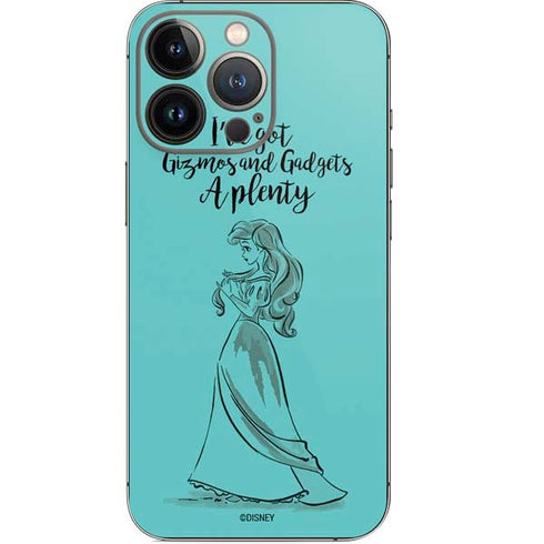 Disney Princess Ariel Gizmos and Gadgets Art iPhone 13 Pro Skin