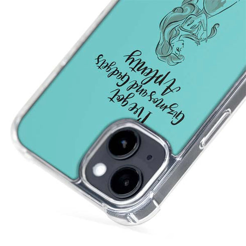 Disney Princess Ariel Gizmos and Gadgets Art iPhone 14 Plus MagSafe Case