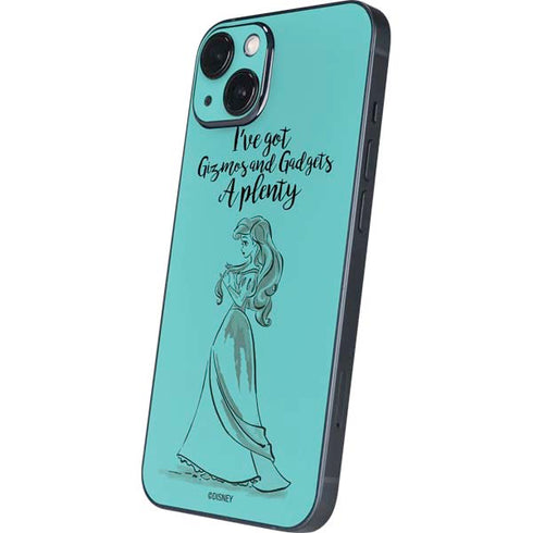 Disney Princess Ariel Gizmos and Gadgets Art iPhone 15 Plus Skin