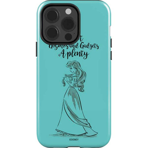 Disney Princess Ariel Gizmos and Gadgets Art iPhone 14 Pro Impact Case
