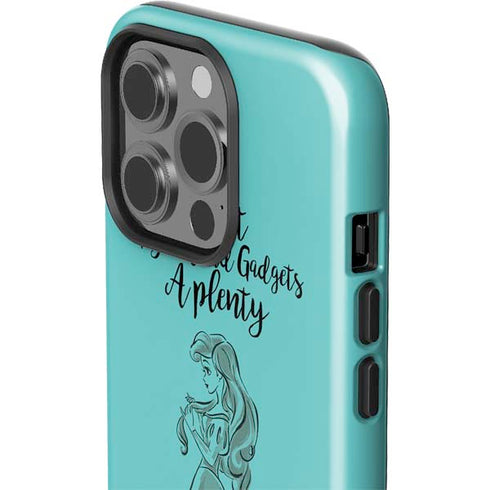 Disney Princess Ariel Gizmos and Gadgets Art iPhone 15 Pro Impact Case