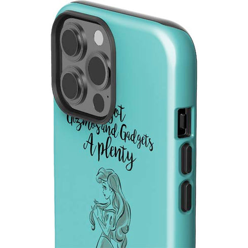 Disney Princess Ariel Gizmos and Gadgets Art iPhone 15 Pro Max Impact Case