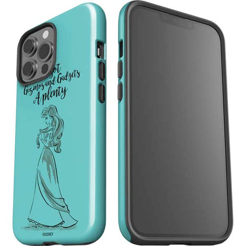 Disney Princess Ariel Gizmos and Gadgets Art iPhone 15 Pro Max Impact Case