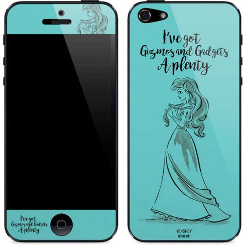 Disney Princess Ariel Gizmos and Gadgets Art iPhone 5/5s/5SE Skin