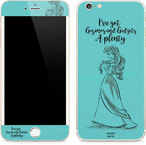 Disney Princess Ariel Gizmos and Gadgets Art iPhone 6/6s Plus Skin
