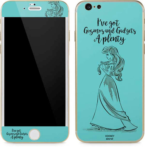 Disney Princess Ariel Gizmos and Gadgets Art iPhone 6/6s Skin