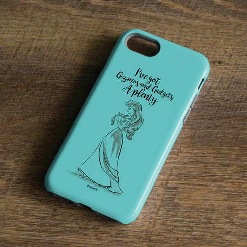 Disney Princess Ariel Gizmos and Gadgets Art iPhone 8 Pro Case