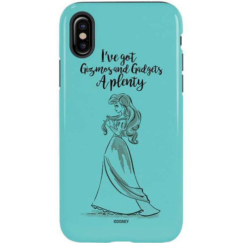 Disney Princess Ariel Gizmos and Gadgets Art iPhone X Pro Case