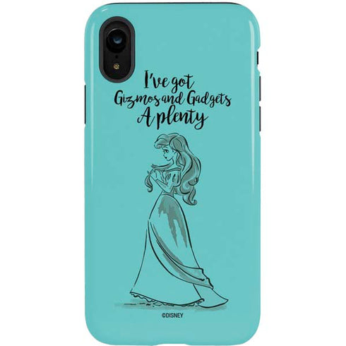 Disney Princess Ariel Gizmos and Gadgets Art iPhone XR Pro Case