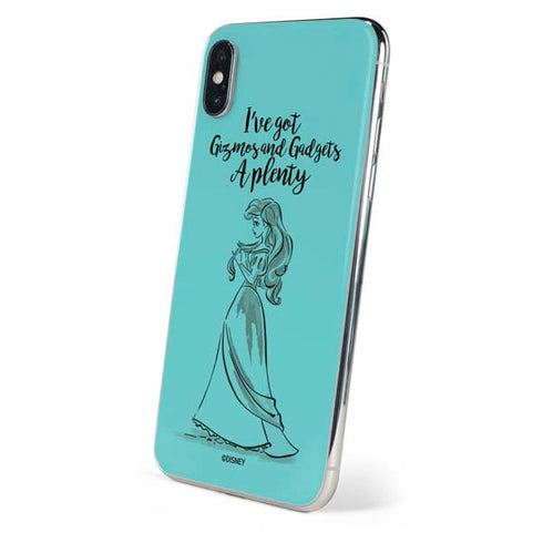Disney Princess Ariel Gizmos and Gadgets Art iPhone XS Max Skin