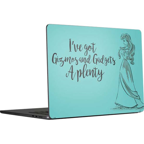 Disney Princess Ariel Gizmos and Gadgets Art MacBook Air 15 in (2023) Skin