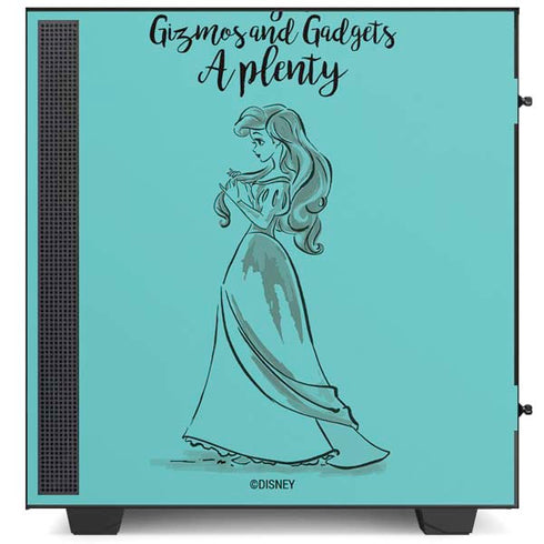 Disney Princess Ariel Gizmos and Gadgets Art NZXT H510 Compact ATX Mid-Tower Case Skin