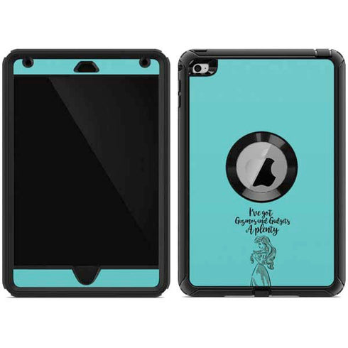 Disney Princess Ariel Gizmos and Gadgets Art Otterbox Defender iPad Skin