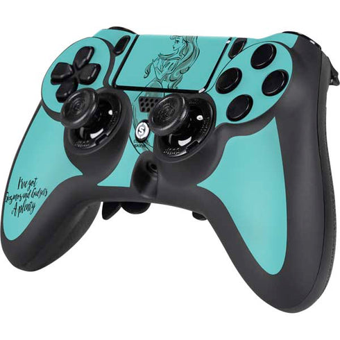 Disney Princess Ariel Gizmos and Gadgets Art PS4/PC SCUF Impact Controller Skin