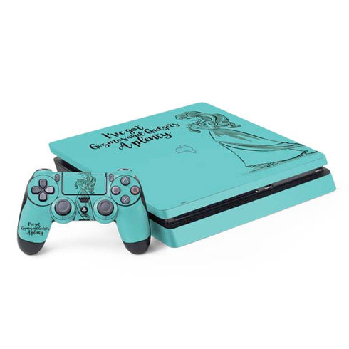 Disney Princess Ariel Gizmos and Gadgets Art PS4 Slim Bundle Skin