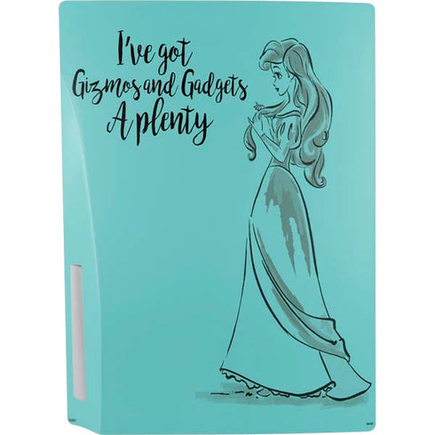 Disney Princess Ariel Gizmos and Gadgets Art PS5 Bundle Skin