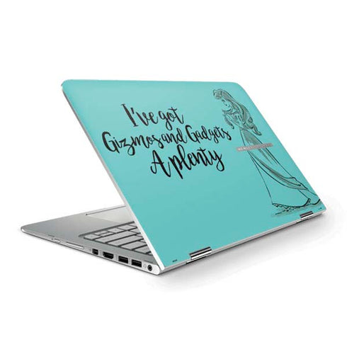 Disney Princess Ariel Gizmos and Gadgets Art HP Spectre Skin