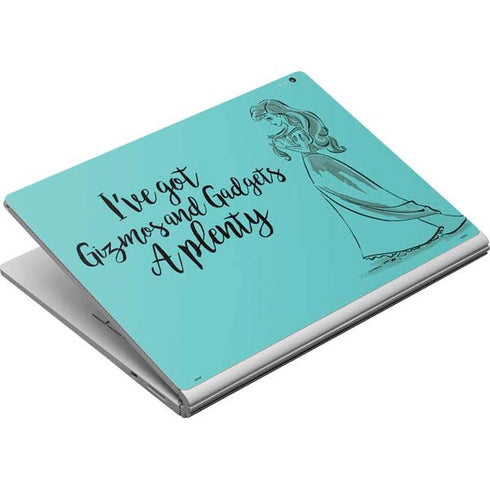 Disney Princess Ariel Gizmos and Gadgets Art Surface Book Skin