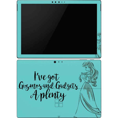 Disney Princess Ariel Gizmos and Gadgets Art Surface Pro 6 Skin