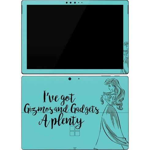 Disney Princess Ariel Gizmos and Gadgets Art Surface Pro 7 Skin