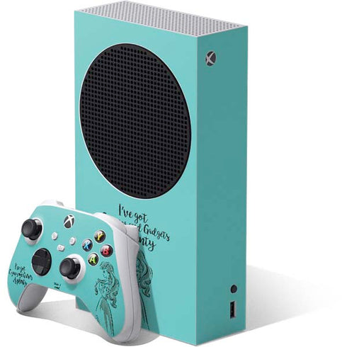 Disney Princess Ariel Gizmos and Gadgets Art Xbox Series S Bundle Skin