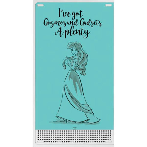 Disney Princess Ariel Gizmos and Gadgets Art Xbox Series S Bundle Skin
