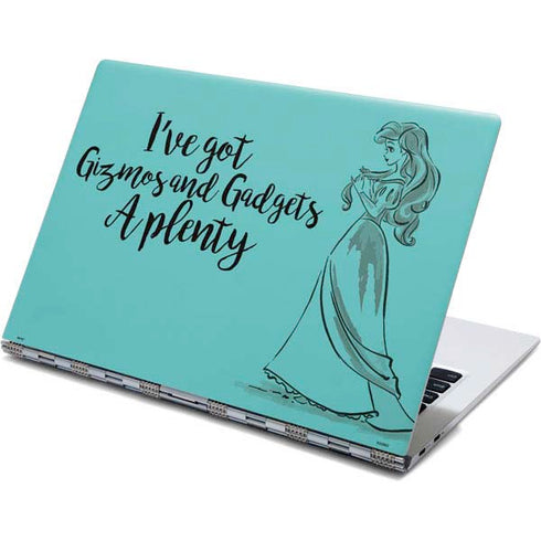 Disney Princess Ariel Gizmos and Gadgets Art Yoga 910 2-in-1 14in Touch-Screen Skin