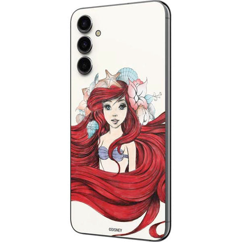 Disney The Little Mermaid Ariel Illustration Galaxy A14 5G Skin
